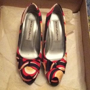 Colorful swirled High Heels